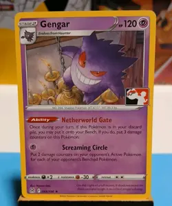 Gengar 066/196 Prize Pack Series 3 Pokemon Play! Stamp Promo Mint Condition - Image 1