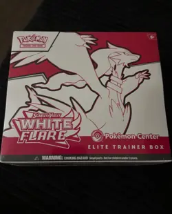 Pokemon White Flare Pokemon Center ETB Elite Trainer Box SEALED NEW - Image 1