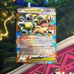 Mega Kangaskhan ex (#104/132) - Holofoil Pokemon - Prize Pack Series 8 - Image 3