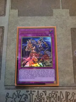 YUGIOH CONQUISTADOR OF THE GOLDEN LAND MGED-EN054 GOLD 1ST ED NM - Image 1