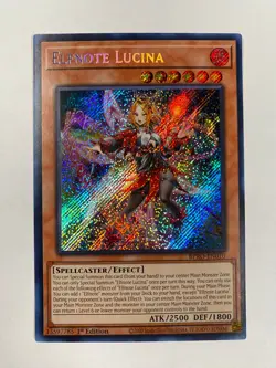 Elfnote Lucina BPRO-EN010 Burst Protocol 1st Edition Secret Rare Yugioh - Image 1