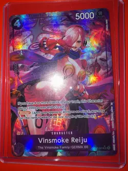 One Piece TCG Vinsmoke Reiju Alternate Art OP12-063 SR Legacy of the Master - Image 1