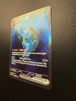 Pokemon Blastoise EX 200/165 Special Illustration Rare SV Scarlet & Violet 151 - Image 2