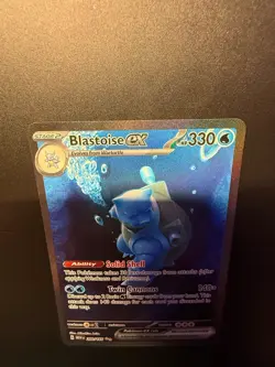 Pokemon Blastoise EX 200/165 Special Illustration Rare SV Scarlet & Violet 151 - Image 4