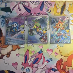 Piplup, Turtwig, Chimchar 3 Card Lot - First Partner Promos - Image 1