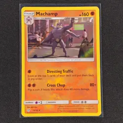 Machamp - 13/18 Holo Rare - Detective Pikachu - Pokemon Card - NM/M - Image 1
