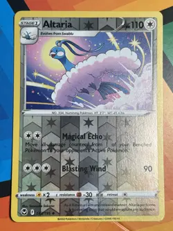 Pokemon TCG Card: ALTARIA 143/195 Reverse Holo | Uncommon | Silver Tempest | NM - Image 1