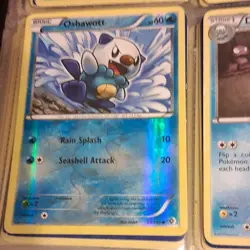 Pokemon TCG Card Lot of 9, Snivy, Servine, Serperior, Oshawott, Dewott - Image 2