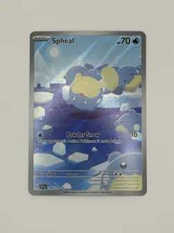 Pokemon TCG Spheal Card 199/191 Surging Sparks Illustration, Near Mint Condition - Image 1