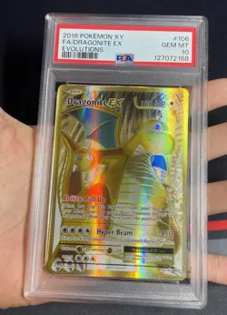 PSA 10 GEM MINT: Dragonite EX Full Art 106/108 - XY Evolutions - Pokemon Card - Image 3