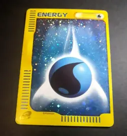 Water Energy Pokemon Card Japanese 2002 Holo E-Series McDonald's Promo - Image 1