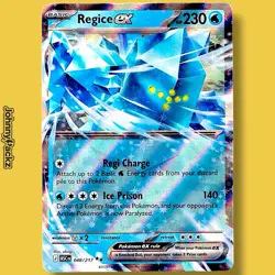 Regice ex 048/217 - 2026 Ascended Heroes Double Rare Holo - Pokemon Card NM - Image 1