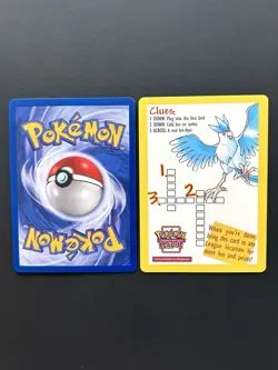 Articuno #22 Black Star Promo + Ad Card (PACK FRESH) - Image 2