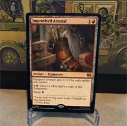 Magic the Gathering: TMNT “Improvised Arsenal” Artifact Equipment 0022 (English) - Image 1