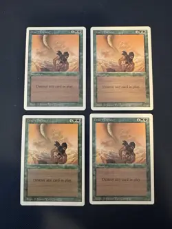 MTG - Magic The Gathering - Desert Twister X 4 - Revised - NP/NM! - Image 1