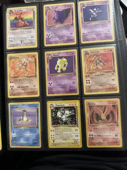 Pokemon Complete Vintage Fossil Set 62/62 Cards (HP/MP/DMG) - Image 3