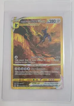 Origin Forme Dialga VSTAR GG68/GG70 Secret Rare Gold Crown Zenith LP Pokemon TCG - Image 1