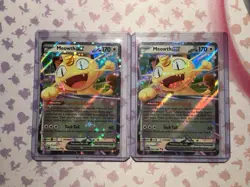 Pokemon TCG Holo Card Lot - Meowth EX POR 062/068 - 2 Cards - English - EX Rule - Image 1