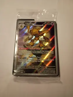 Alakazam Mega Evolutions Promo Card Pokemon TCG Sealed Black Star Promo - Image 1