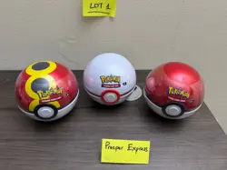 --LOT OF 3-- Pokemon TCG -POKEBALL D25 + E25 + H24 Sealed New - Image 2