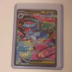 Pokemon TCG Mega Venusaur EX 177/132 Mega Evolutions Rare - Image 1