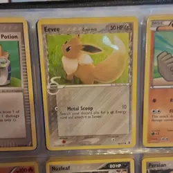 Pokemon TCG Delta Species Lot of 9, Eevee, Geodude, Torkoal, Nuzleaf, Persian - Image 3