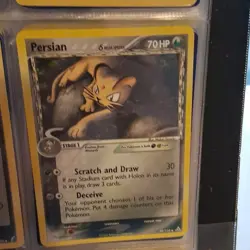 Pokemon TCG Delta Species Lot of 9, Eevee, Geodude, Torkoal, Nuzleaf, Persian - Image 5