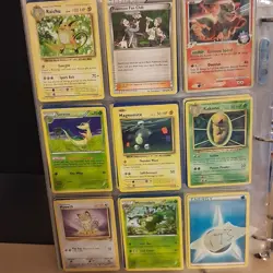 Pokemon TCG Diamond & Pearl, XY, Sun & Moon Lot of 9, Raichu, Arcanine, Kakuna - Image 1