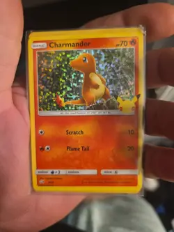 🔥 Pokemon Charmander 9/25 HOLO 25th Anniversary Mcdonalds Promo 2021 Card Mint - Image 1