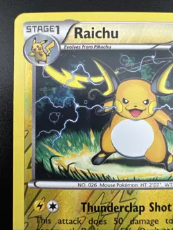 Raichu 49/162 Pokemon XY BREAKthrough Reverse Holo Rare - Image 4