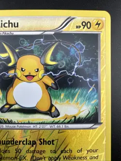 Raichu 49/162 Pokemon XY BREAKthrough Reverse Holo Rare - Image 5