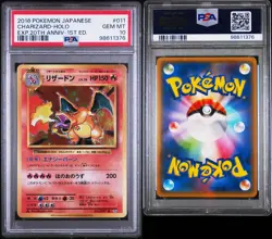 Pokemon Charizard 011/087 PSA 10 Gem Mint Japanese 20th Anniversary Holo Rare - Image 3