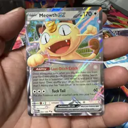 Pokemon Meowth Ex 062/088 Double Rare Perfect Order POR NM+ - Image 1