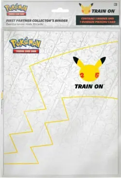 Pokemon 25th Anniversary First Partner Collector's Binder SEALED w/Pikachu 820650809606 - Image 1