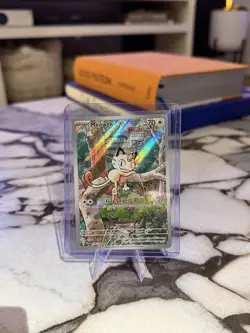 Pokemon TCG Meowth 106/094 Phantasmal Flames IR NM - Image 1