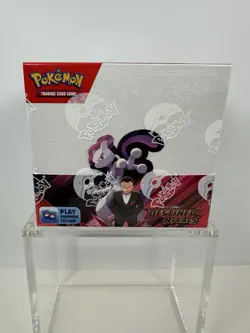 Pokemon TCG S&V DESTINED RIVALS Booster Box New & Sealed - With ACRYLIC CASE - Image 1