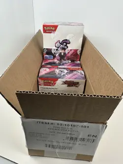 Pokemon TCG S&V DESTINED RIVALS Booster Box New & Sealed - With ACRYLIC CASE - Image 2