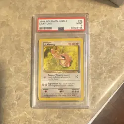 Pokemon Jungle Lickitung 38/64 PSA 9 Regular Uncommon 1999 English - Image 1