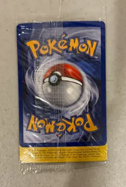 2001 WOTC POKEMON MOVIE ENTEI #34 BLACK STAR PROMO REVERSE HOLO SEALED PACK A - Image 3