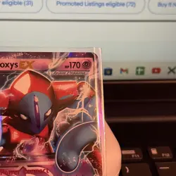Deoxys EX (Team Plasma) BW82 Black & White Holo - Image 3