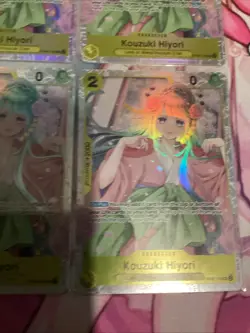 One Piece TCG Kouzuki Hiyori X4 OP06-106 SR Wings of the Captain Foil Playset - Image 3