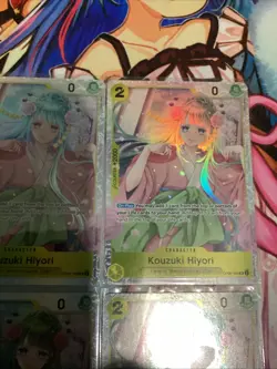 One Piece TCG Kouzuki Hiyori X4 OP06-106 SR Wings of the Captain Foil Playset - Image 4
