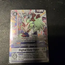 Digimon TCG Digital Gate Open P-206 BANDAI CARD GAMES FEST 25-26 - Image 1