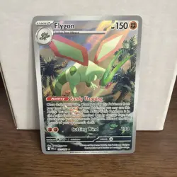 Flygon 101/94 Phantasmal Flames English Pokemon TCG Card Illustration Rare NM - Image 1