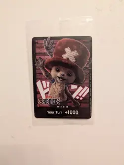 1 One Piece TCG Live Action Chopper Don Card Promo English Sealed 2026 - Image 1