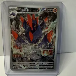 Pokemon TCG Gigalith White Flare Illustration Rare Card 129/086 NM - Image 1