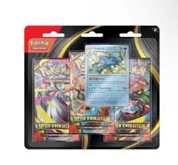 Pokemon TCG Mega Evolution 3 Pack Blister ME01 Golduck *Lot of 2* (PRE-SALE) - Image 1