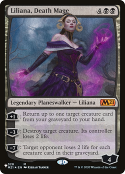 Liliana, Death Mage The List - Near Mint - Image 1