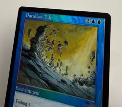 2000 WOTC MAGIC THE GATHERING MTG NEMESIS PARALLAX TIDE #37 HOLO FOIL LP-M+ - Image 5