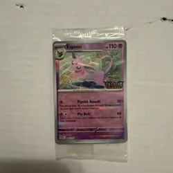 Pokemon TCG Espeon Obsidian Flames - 086/197 Promo Excusive Sealed - Image 2